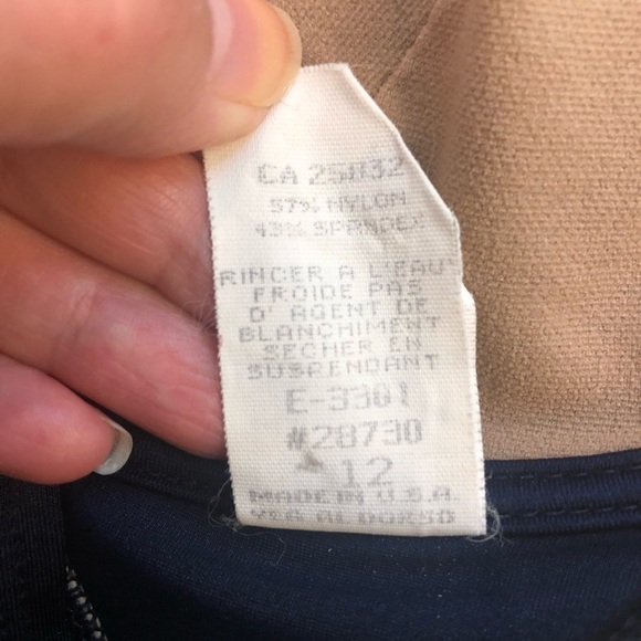 La Blanca soutache bikini top soft cup ,underwire, applique detail, B/C cup - Picture 6 of 9